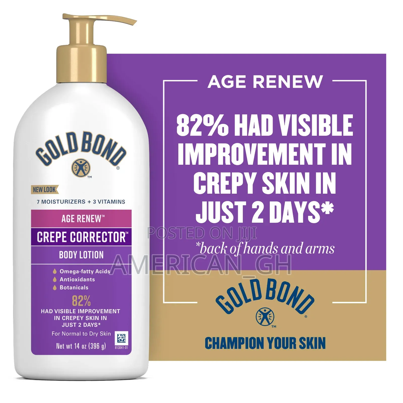Gold Bond Age Renew Crepe Corrector Body Lotion