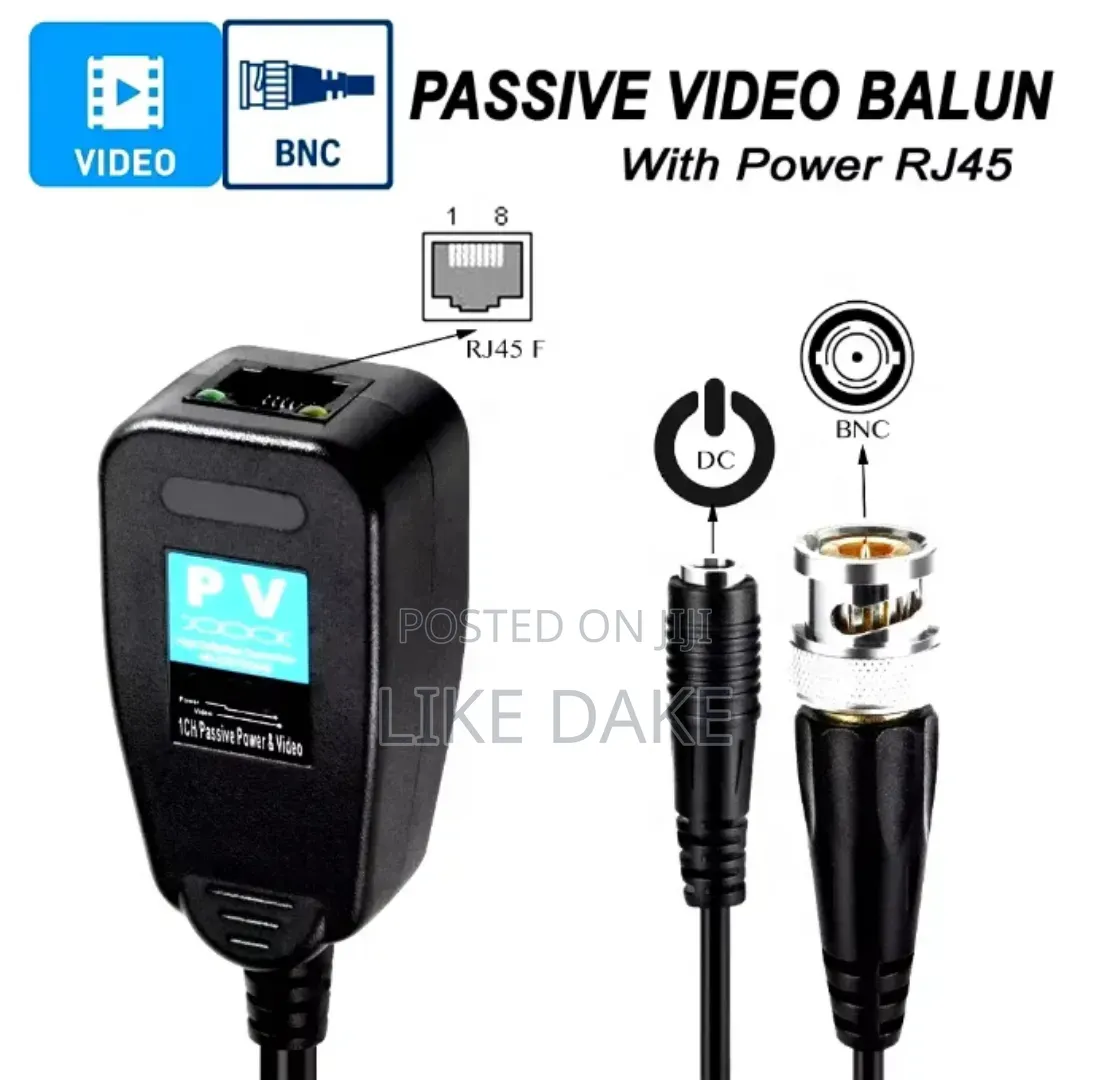 Rj45 Video Balum for Analog CCTV Cameras