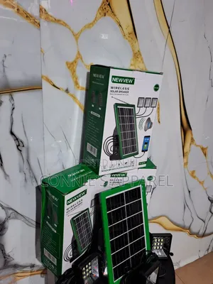 New View Wireless Rechargeable Solar Speaker