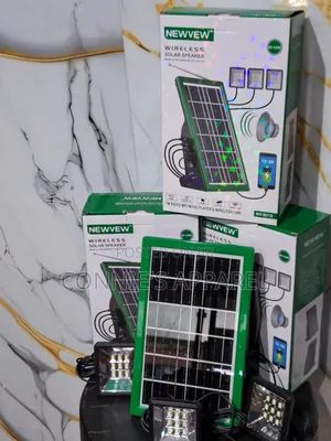 New View Wireless Rechargeable Solar Speaker