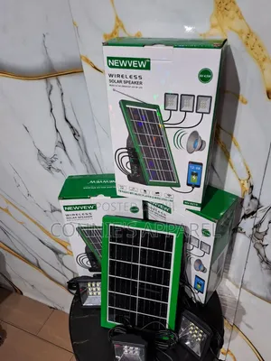 New View Wireless Rechargeable Solar Speaker