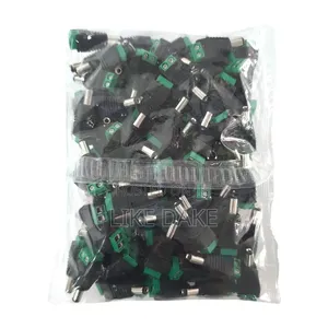 Male Dc Power Connect for CCTV and Other Devices