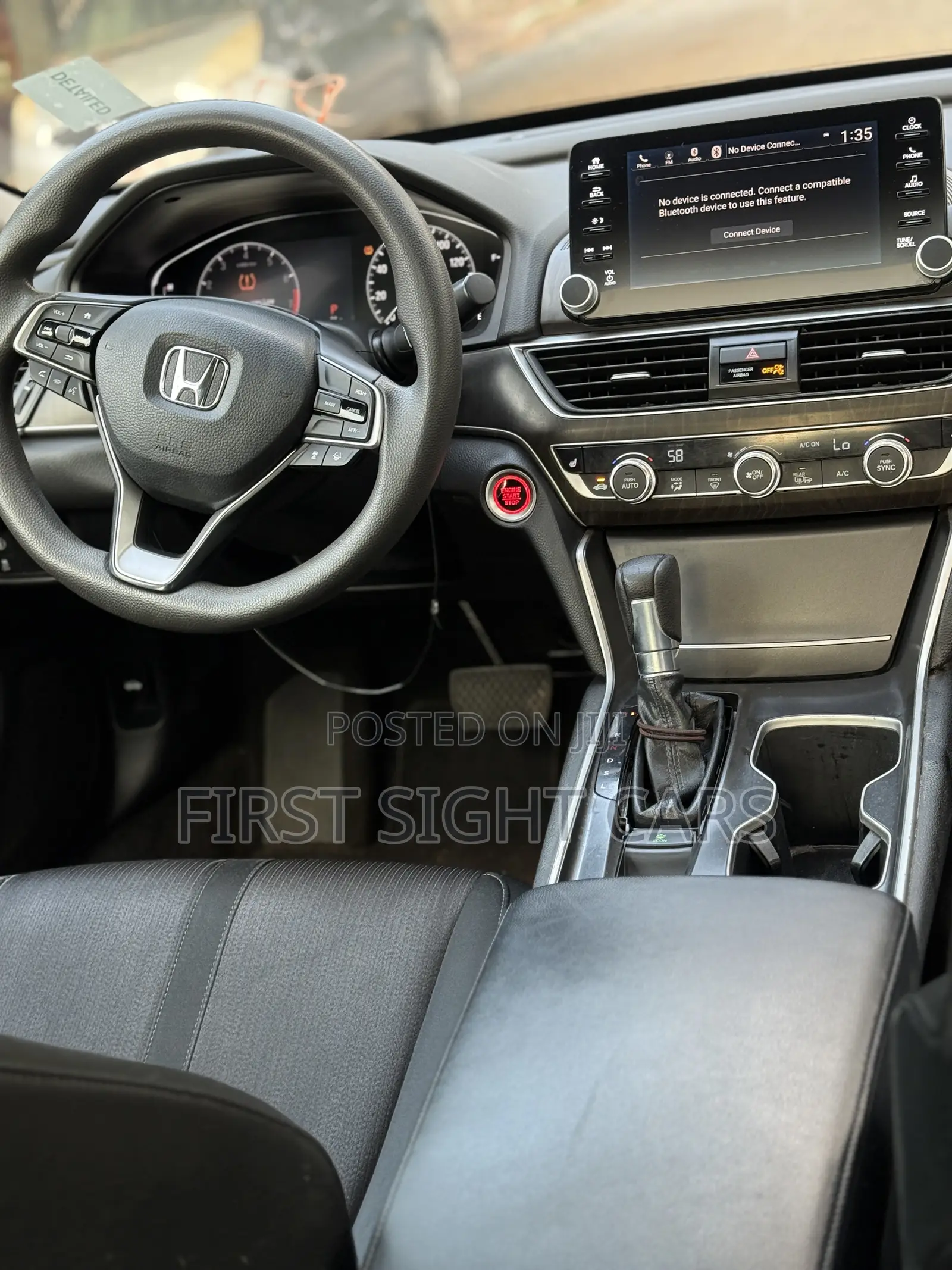 Honda Accord EX 2018 Black