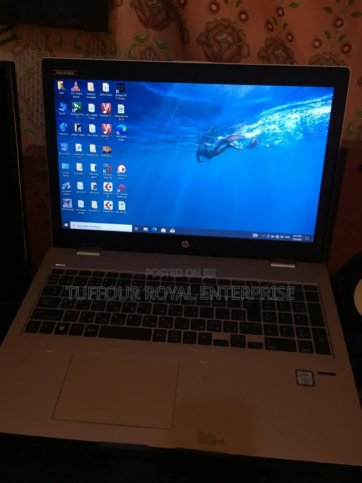 New Laptop HP EliteBook 8530P 8GB Intel Core i5 SSD 256GB