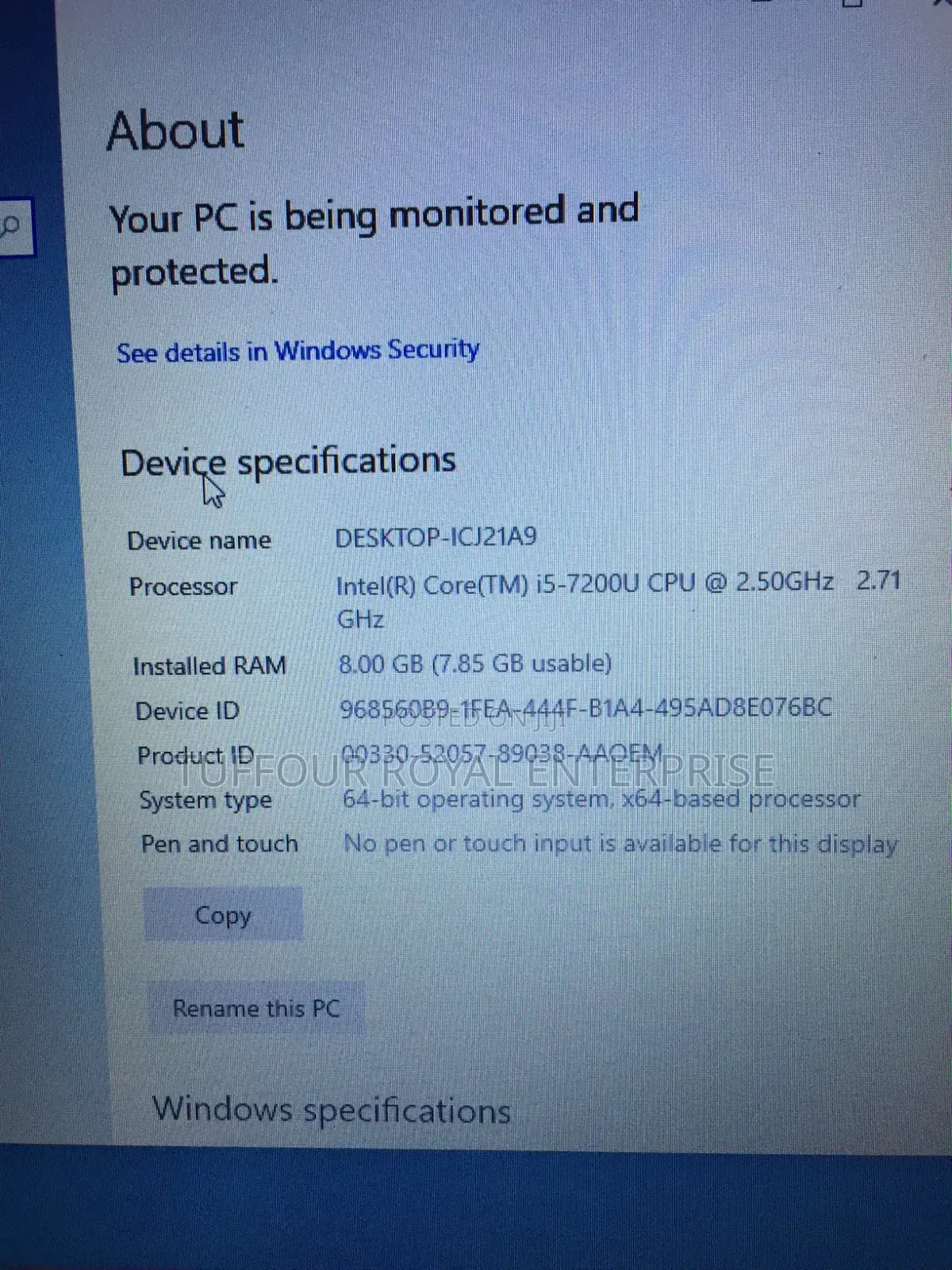 New Laptop HP EliteBook 8530P 8GB Intel Core i5 SSD 256GB