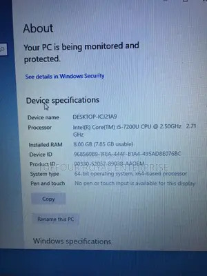 New Laptop HP EliteBook 8530P 8GB Intel Core i5 SSD 256GB