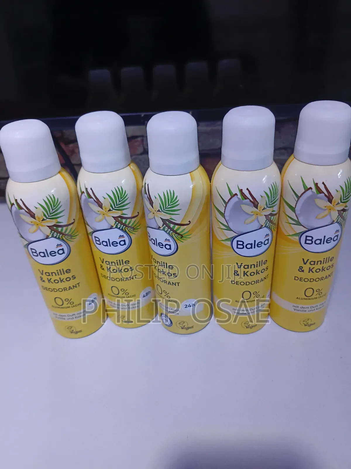 Balea Vanilla Coconut Deodorant – 0% Aluminium, Sweet Tropical 150ml