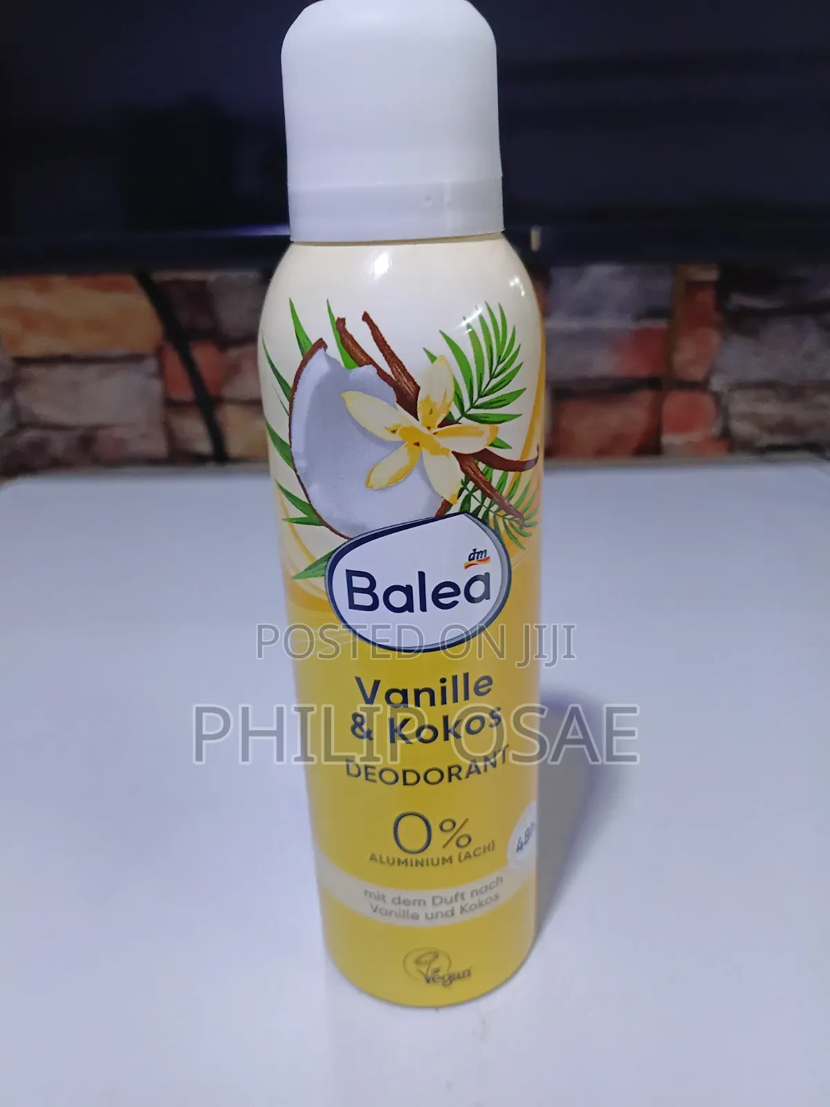 Balea Vanilla Coconut Deodorant – 0% Aluminium, Sweet Tropical 150ml