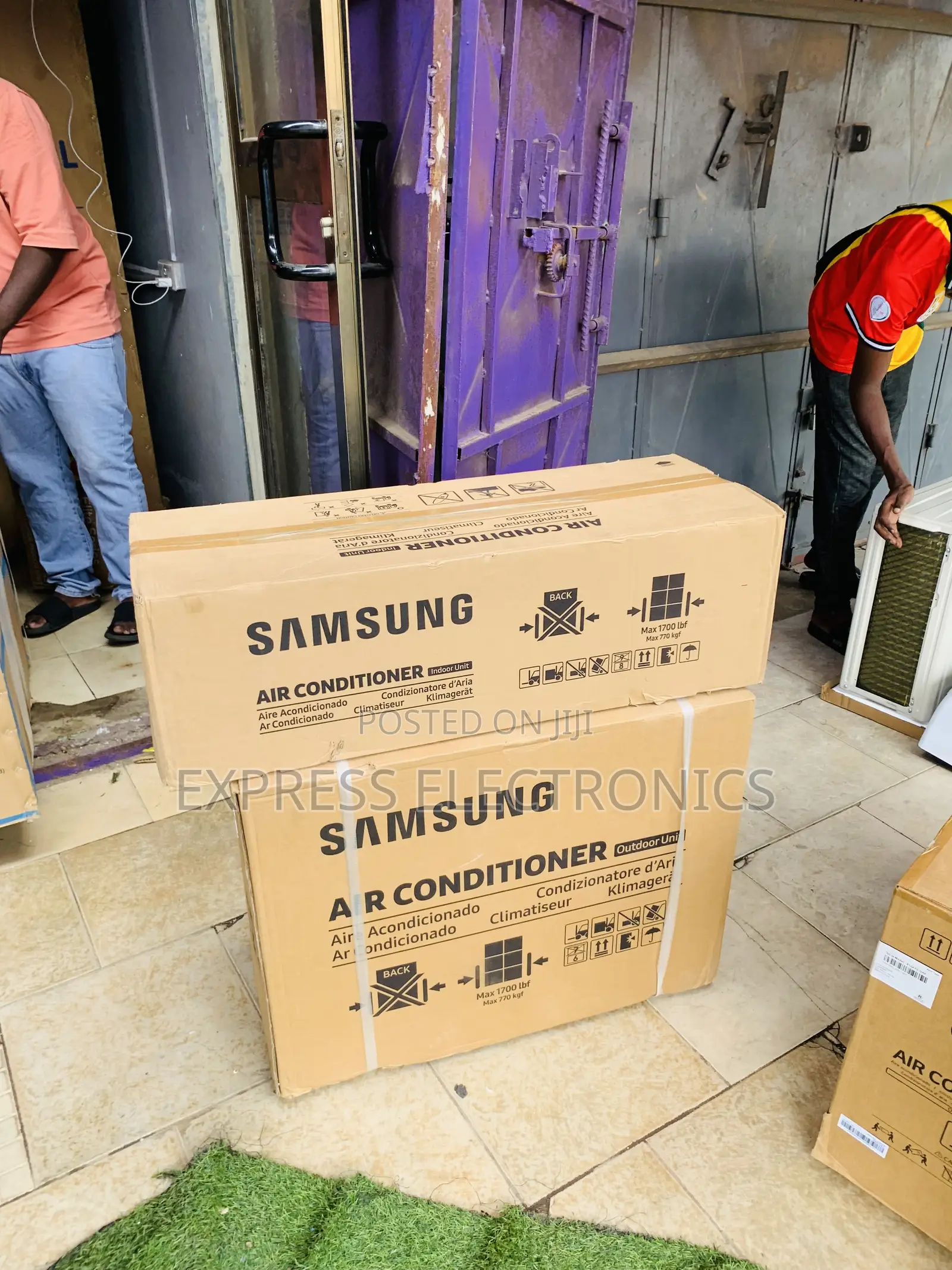 Remote Controlled Samsung Split R410 Gas White 1.5hp Air