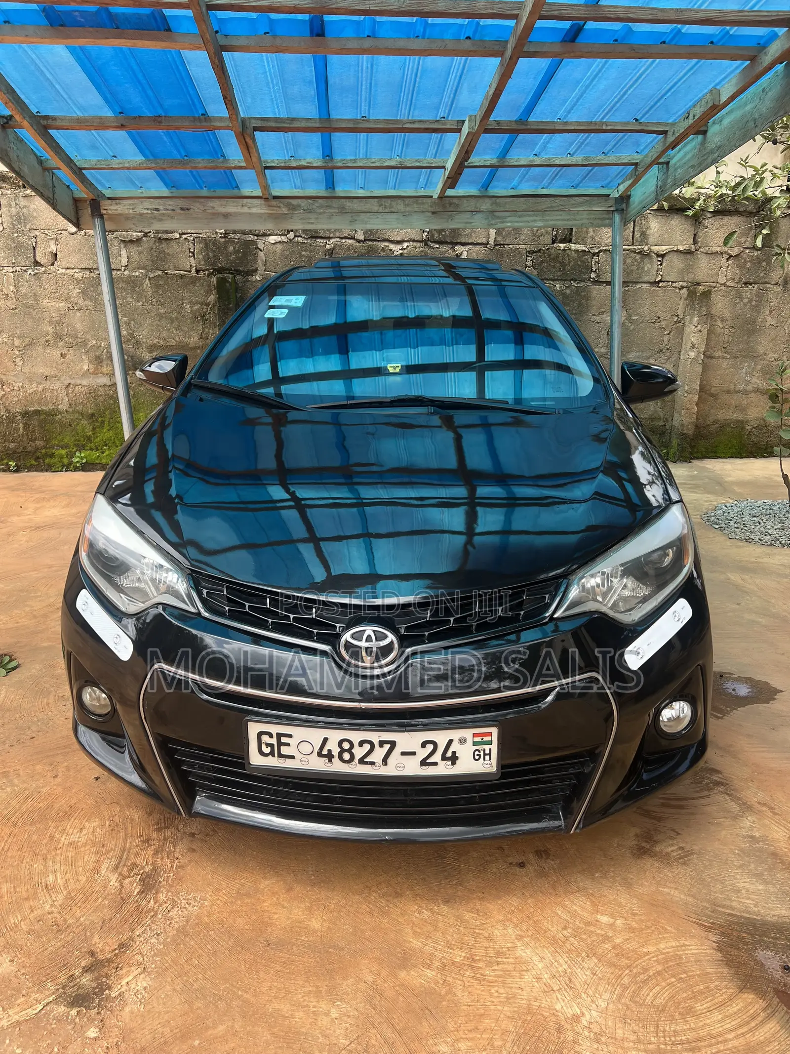 Toyota Corolla S 4dr Sedan (1.8L 4cyl CVT) 2016 Black