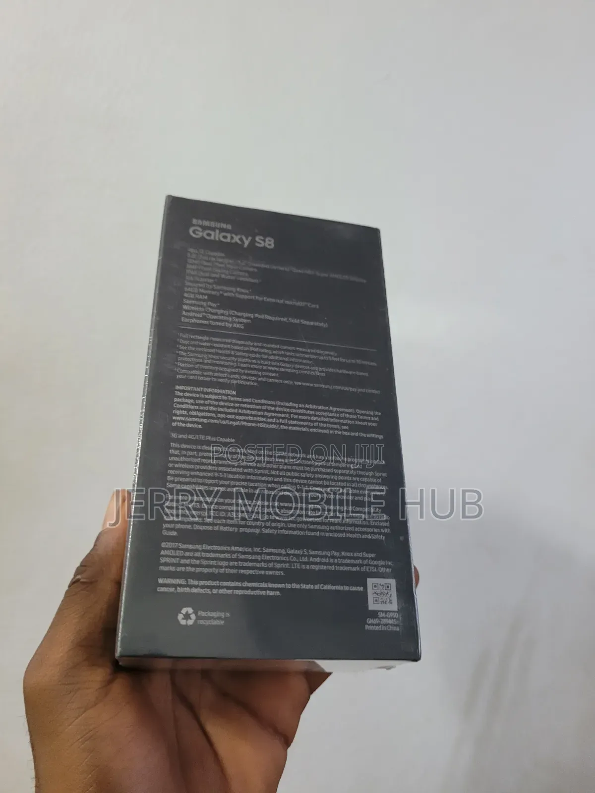 New Samsung Galaxy S8 64 GB Black