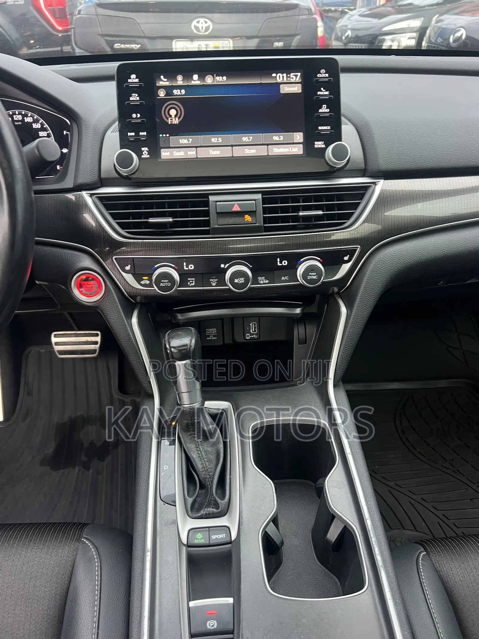 Honda Accord Sport (1.5L 4cyl Turbo CVT) 2019 Black