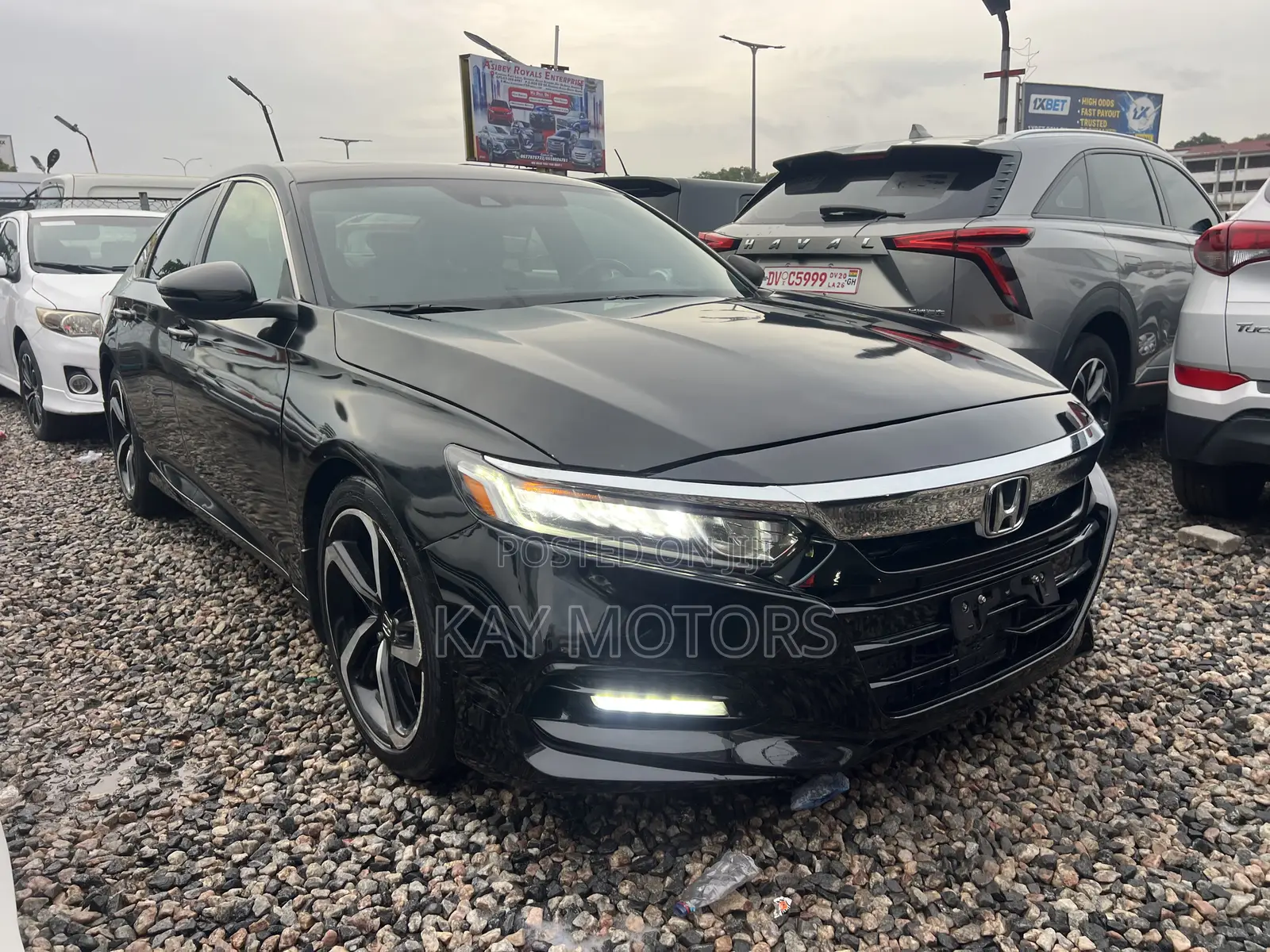 Honda Accord Sport (1.5L 4cyl Turbo CVT) 2019 Black