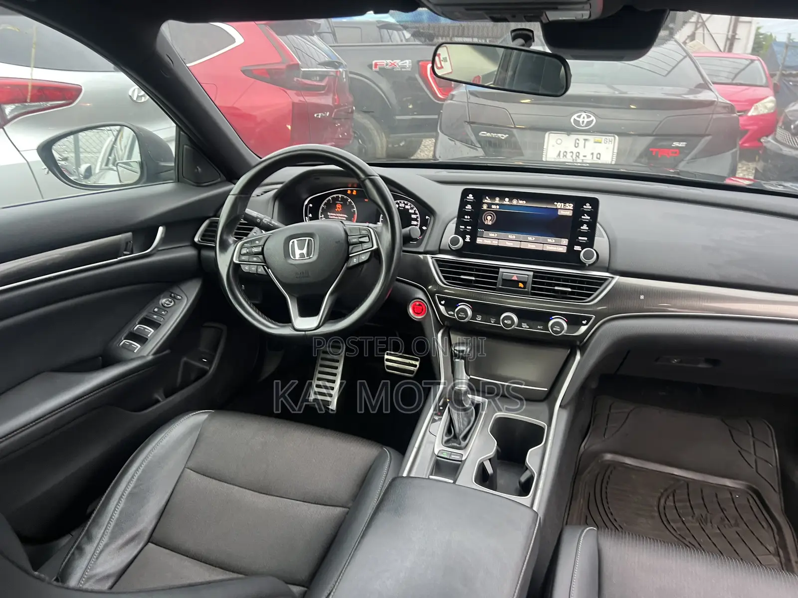 Honda Accord Sport (1.5L 4cyl Turbo CVT) 2019 Black