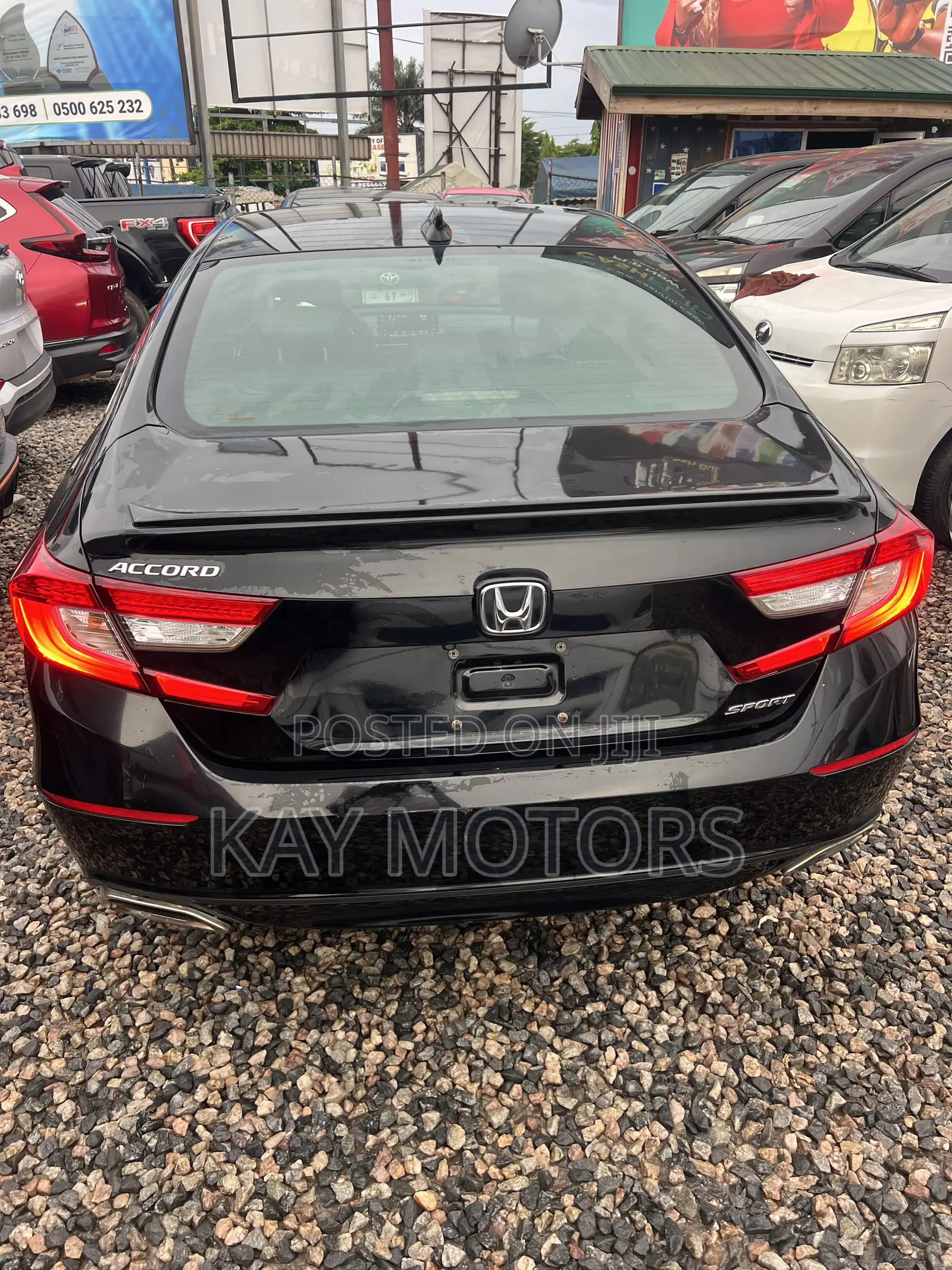 Honda Accord Sport (1.5L 4cyl Turbo CVT) 2019 Black