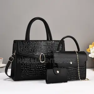 Elegant 3-Piece Handbag Set