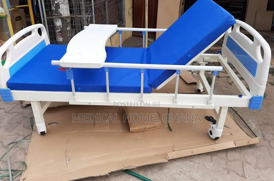Hospital Bed With Mattress, 1crank, 2crank, Depending on Ur Request