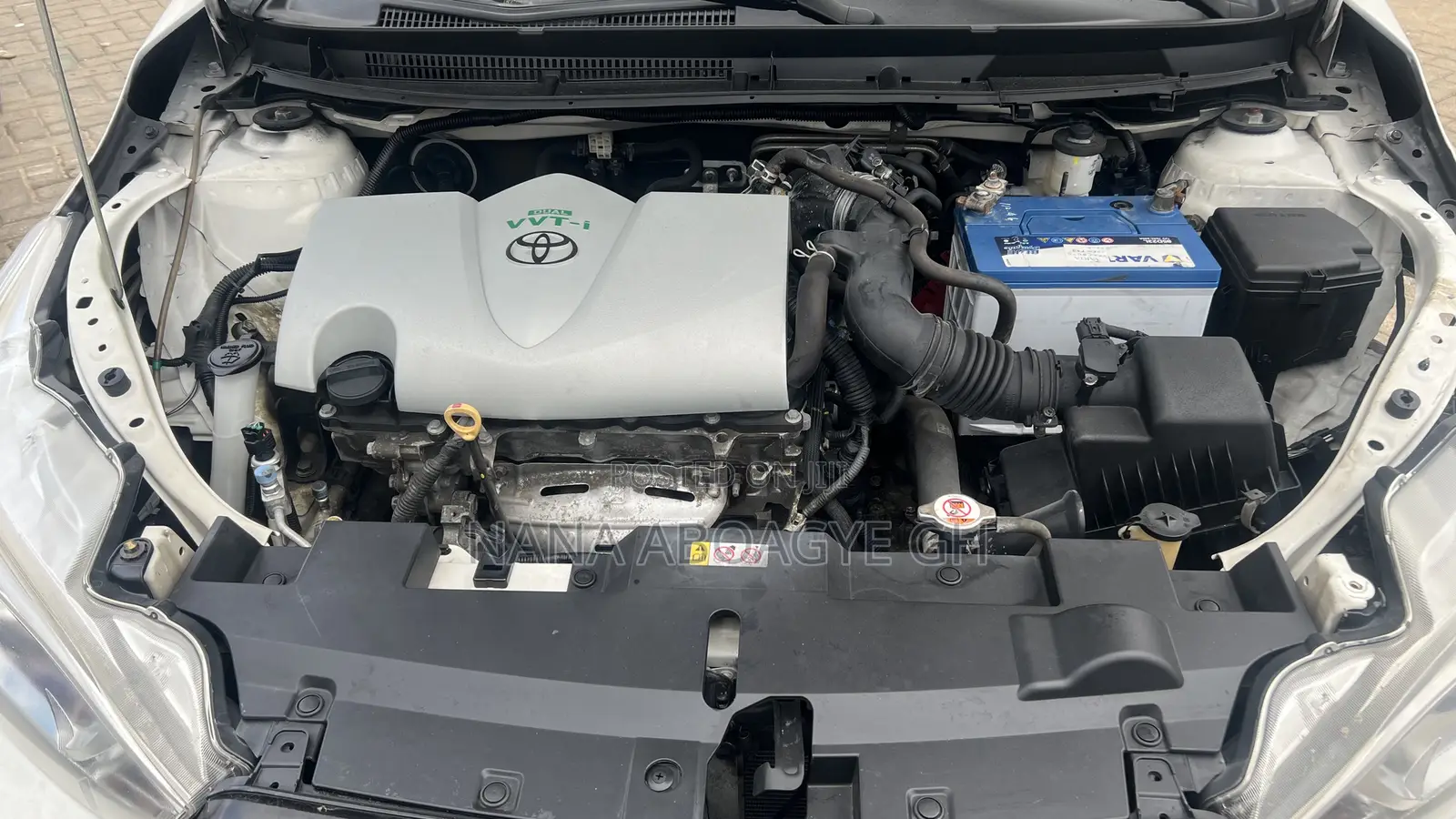 Toyota Yaris 2017 White
