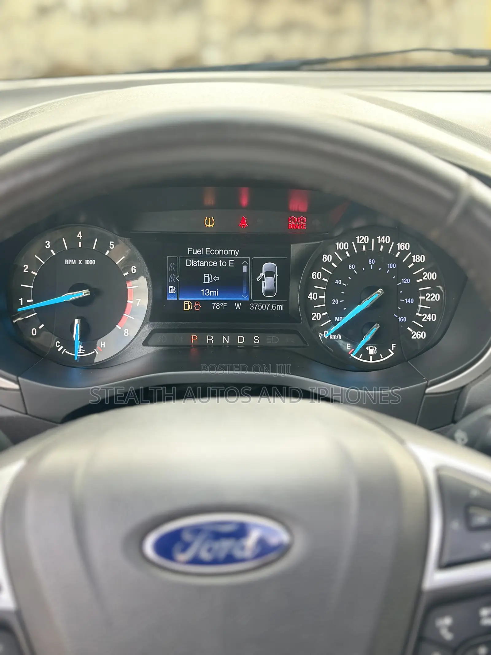 Ford Fusion SE FWD 2016 Black