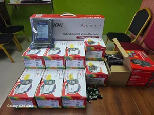 8 Channel 2mp Hikvision Complete Analoq CCTV Camera Kits