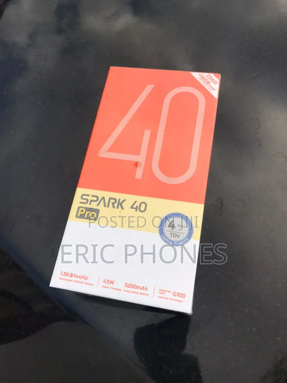 New Tecno Spark 40 Pro 256 GB Green