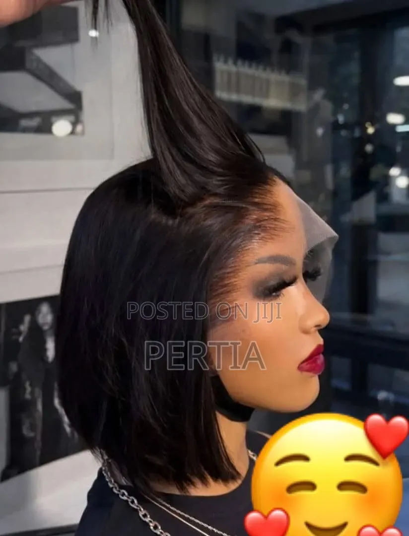 Human Hair Bob Wig Full Frontal