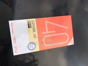 New Tecno Spark 40 Pro+ 256 GB Black