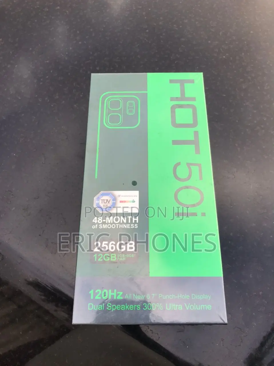 New Infinix Hot 50i 256 GB Black