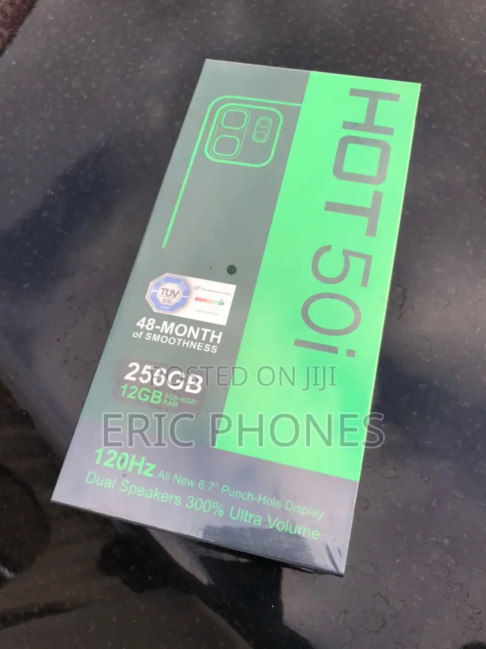 New Infinix Hot 50i 256 GB Black