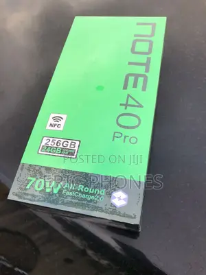 New Infinix Note 40 Pro 256 GB Green