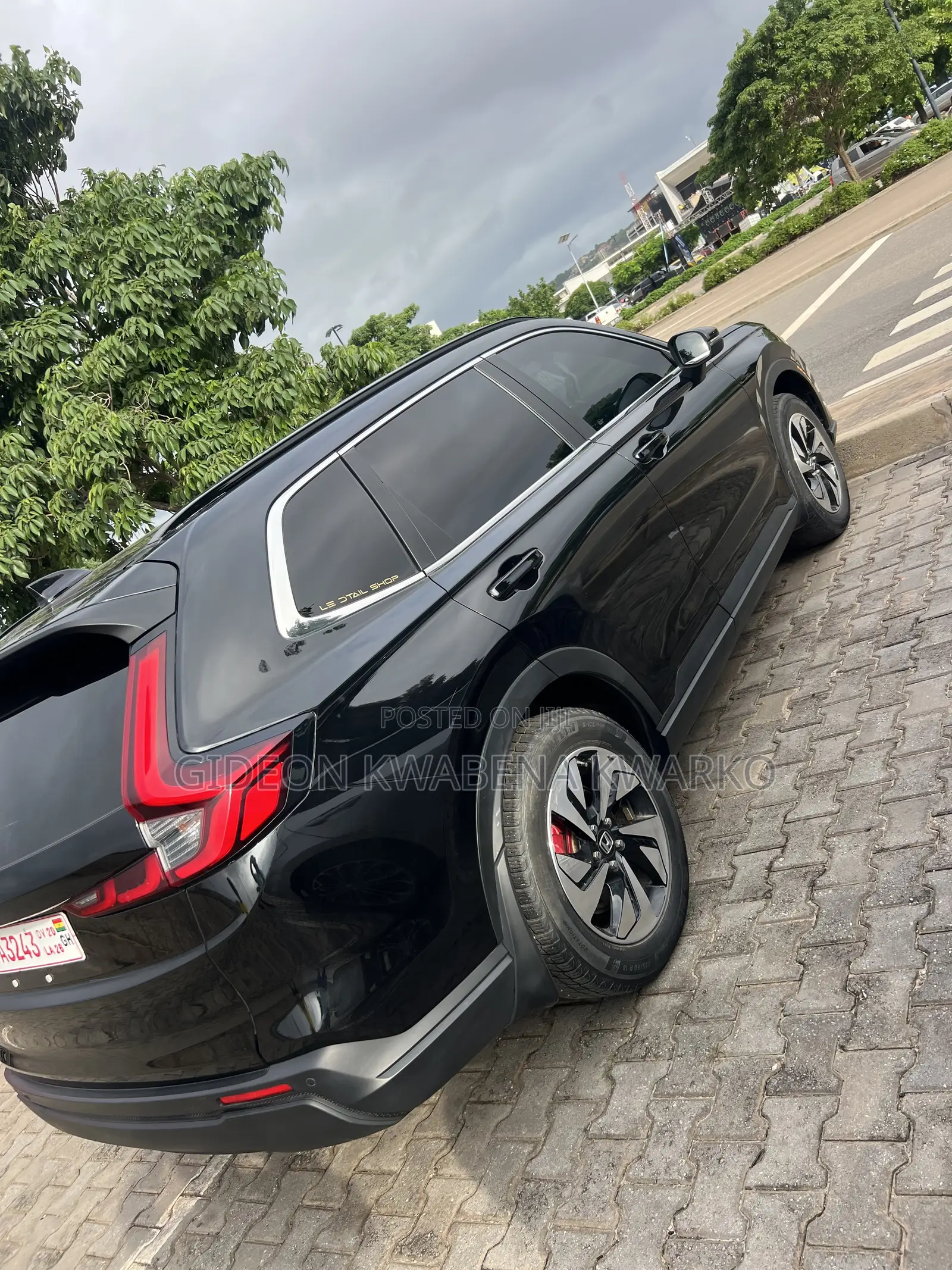 Honda CR-V EX-L AWD w/o BSI 2023 Black