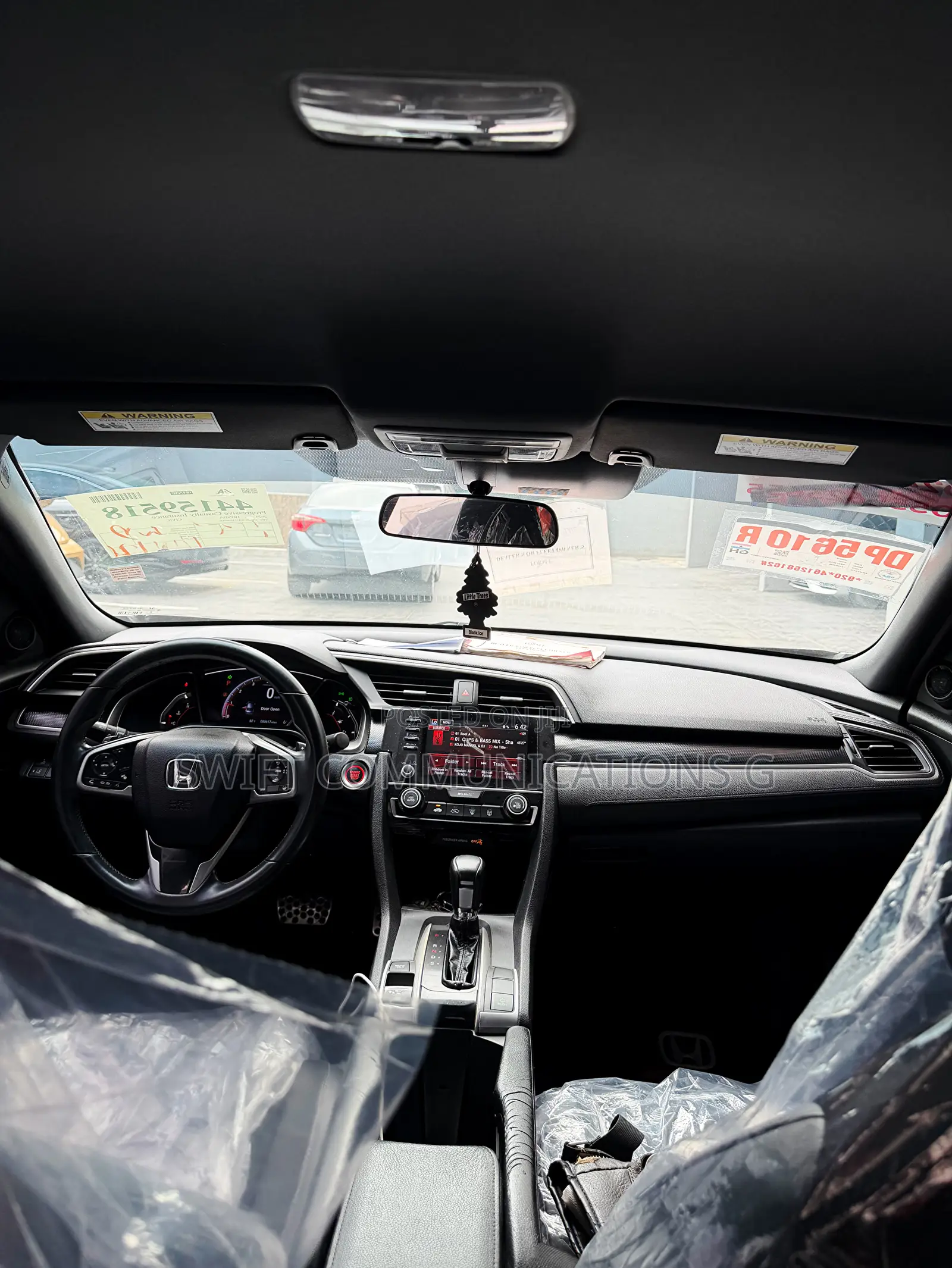 Honda Civic Sport Sedan 2020 Black