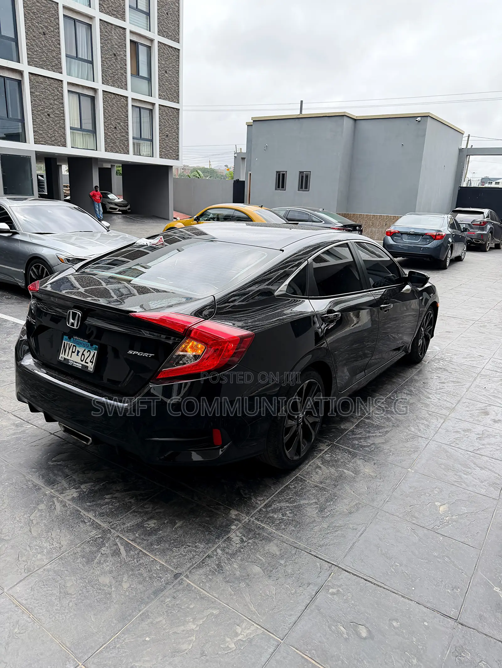 Honda Civic Sport Sedan 2020 Black