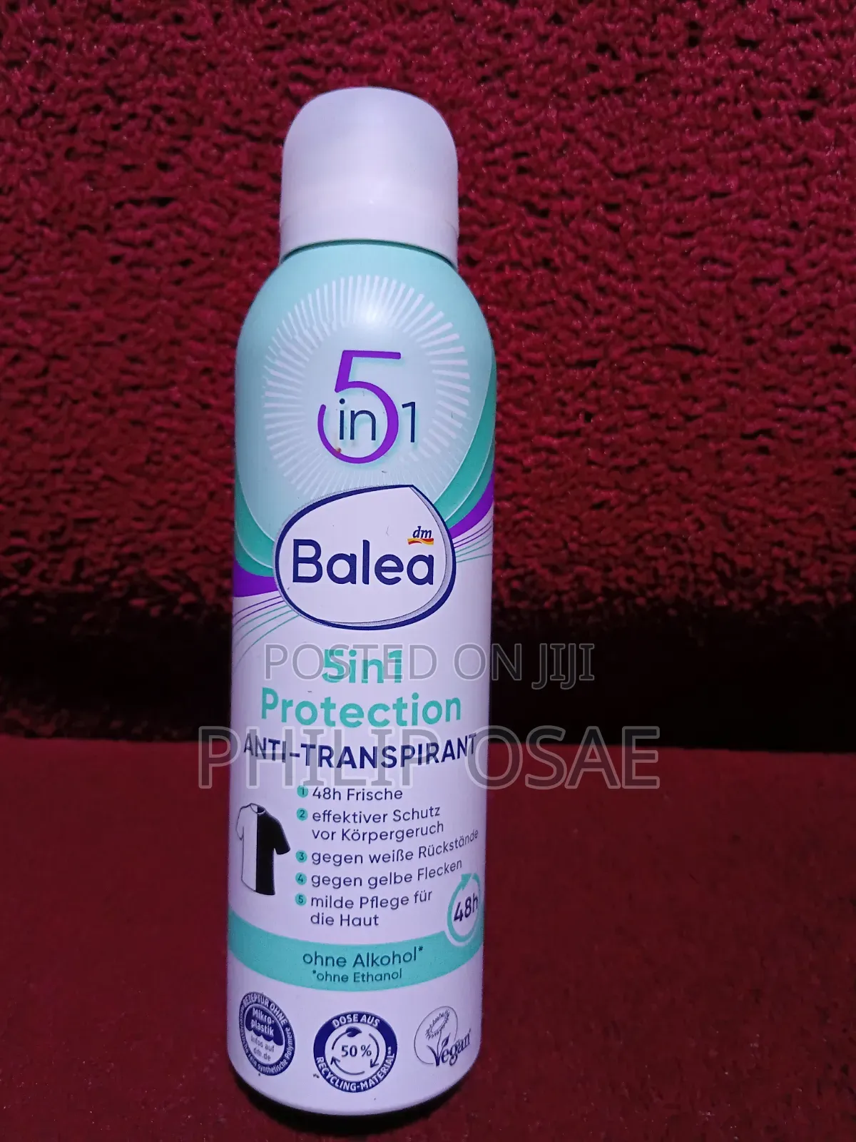 Balea 5in1 Protection Deodorant – 48h Freshness150ml