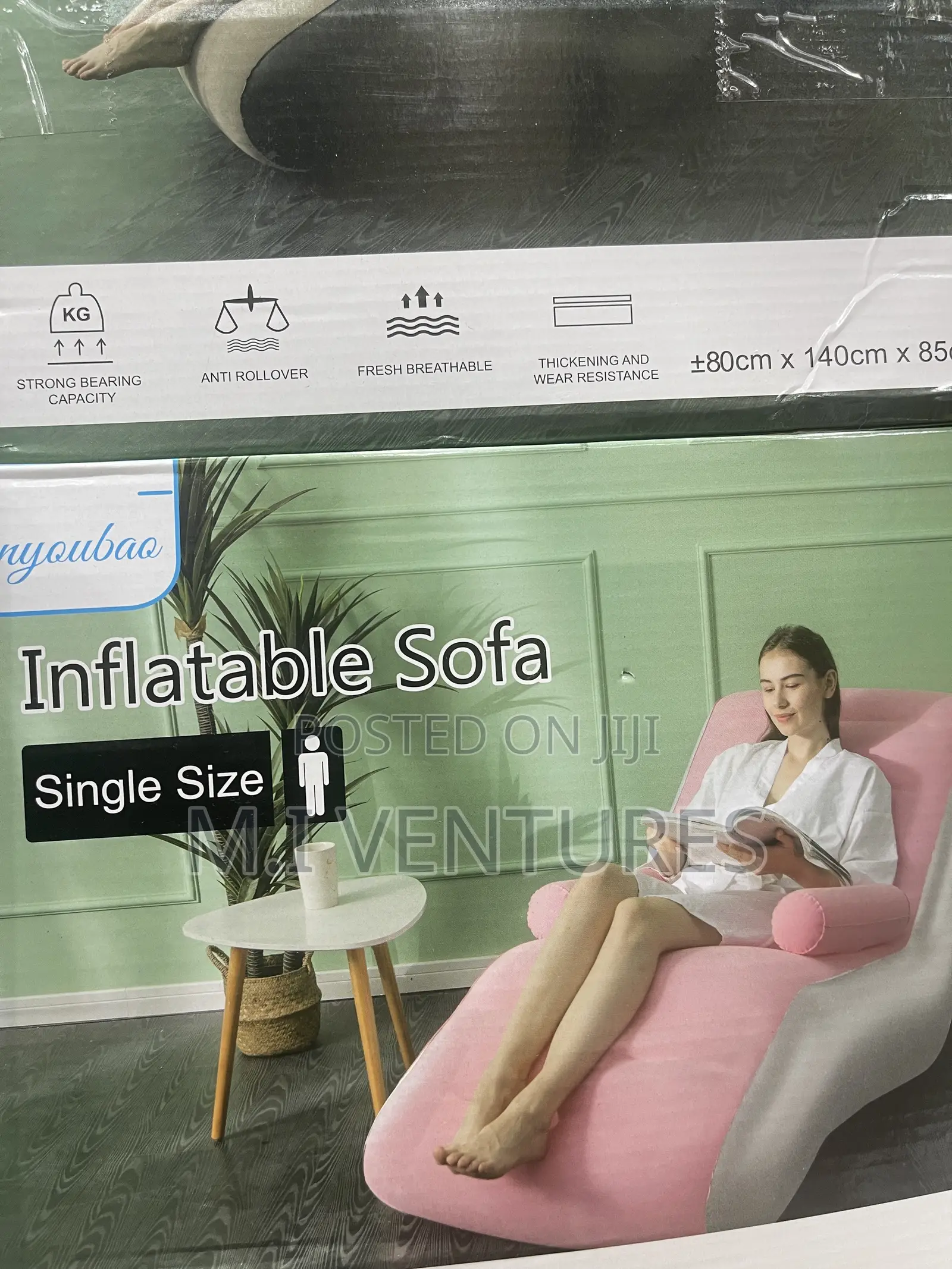 Single Size Inflatable Sofa