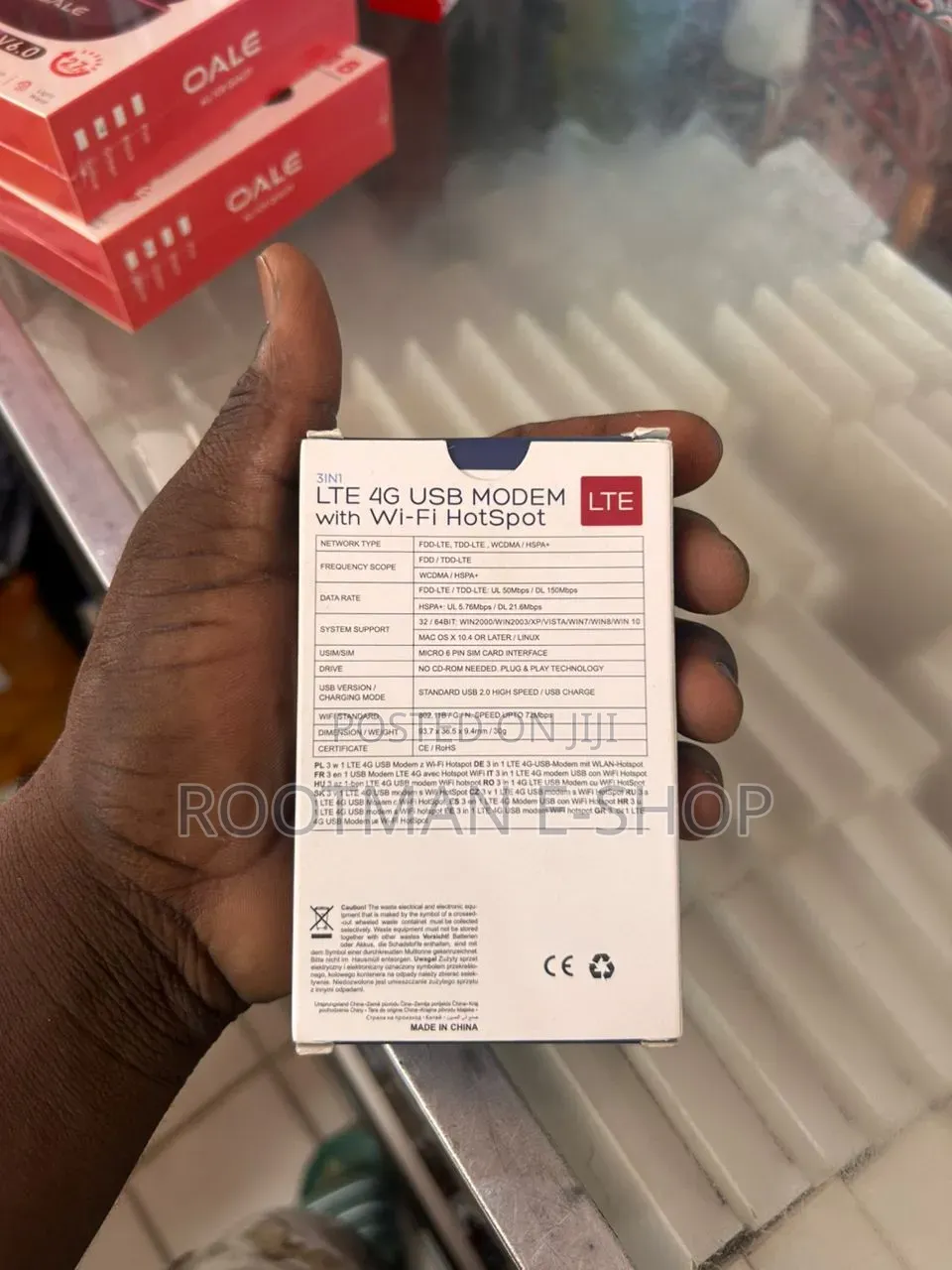 3in1 Lte 4g Usb Modem With Wi-Fi Hotspot