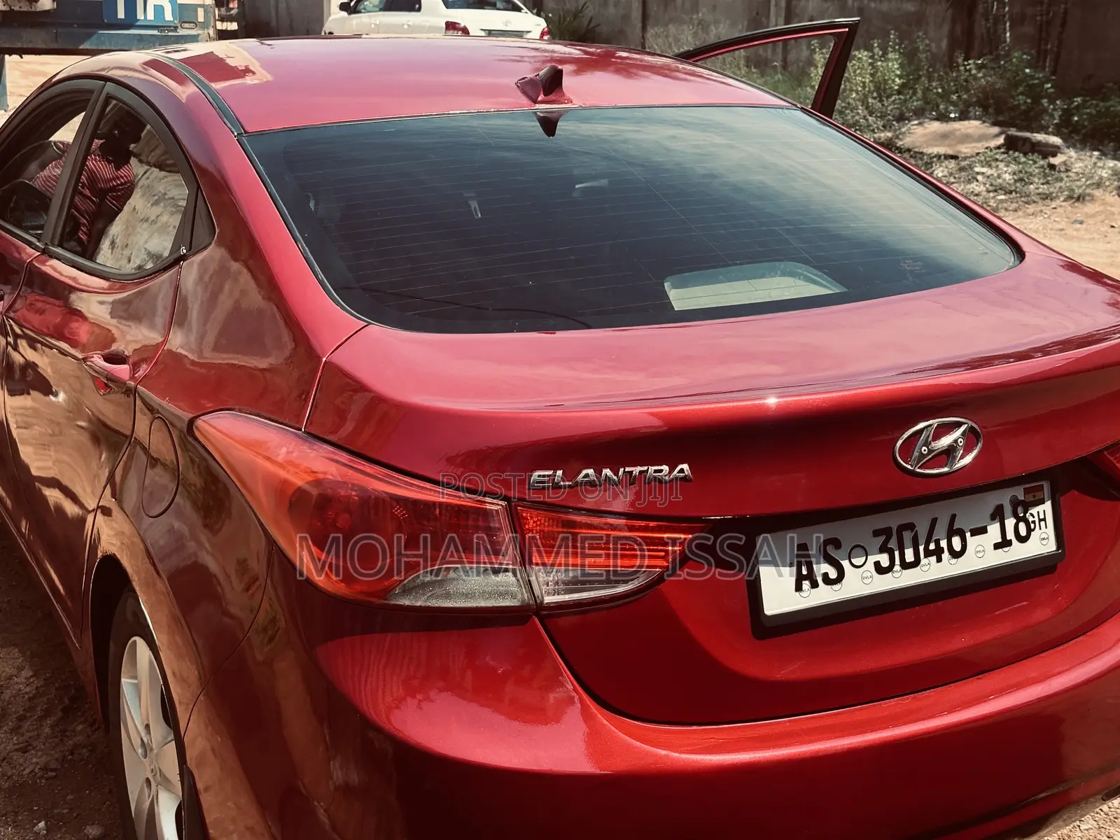 Hyundai Elantra GLS Sedan FWD (1.8L 4cyl 6M) 2013 Red