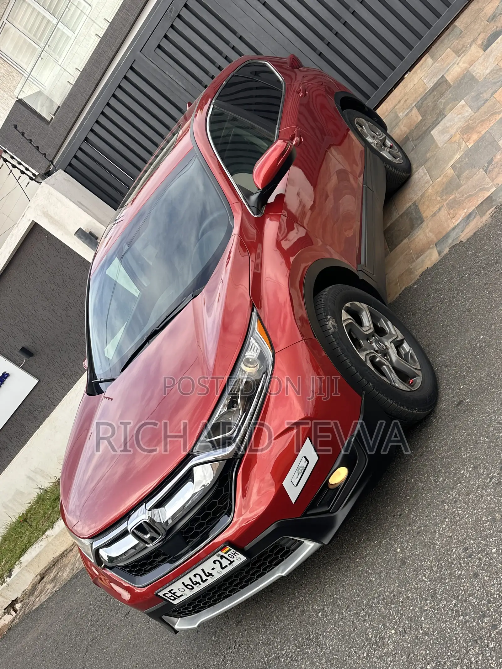 Honda CR-V EX-L 4dr SUV AWD (1.5L 4cyl CVT) 2017 Burgundy