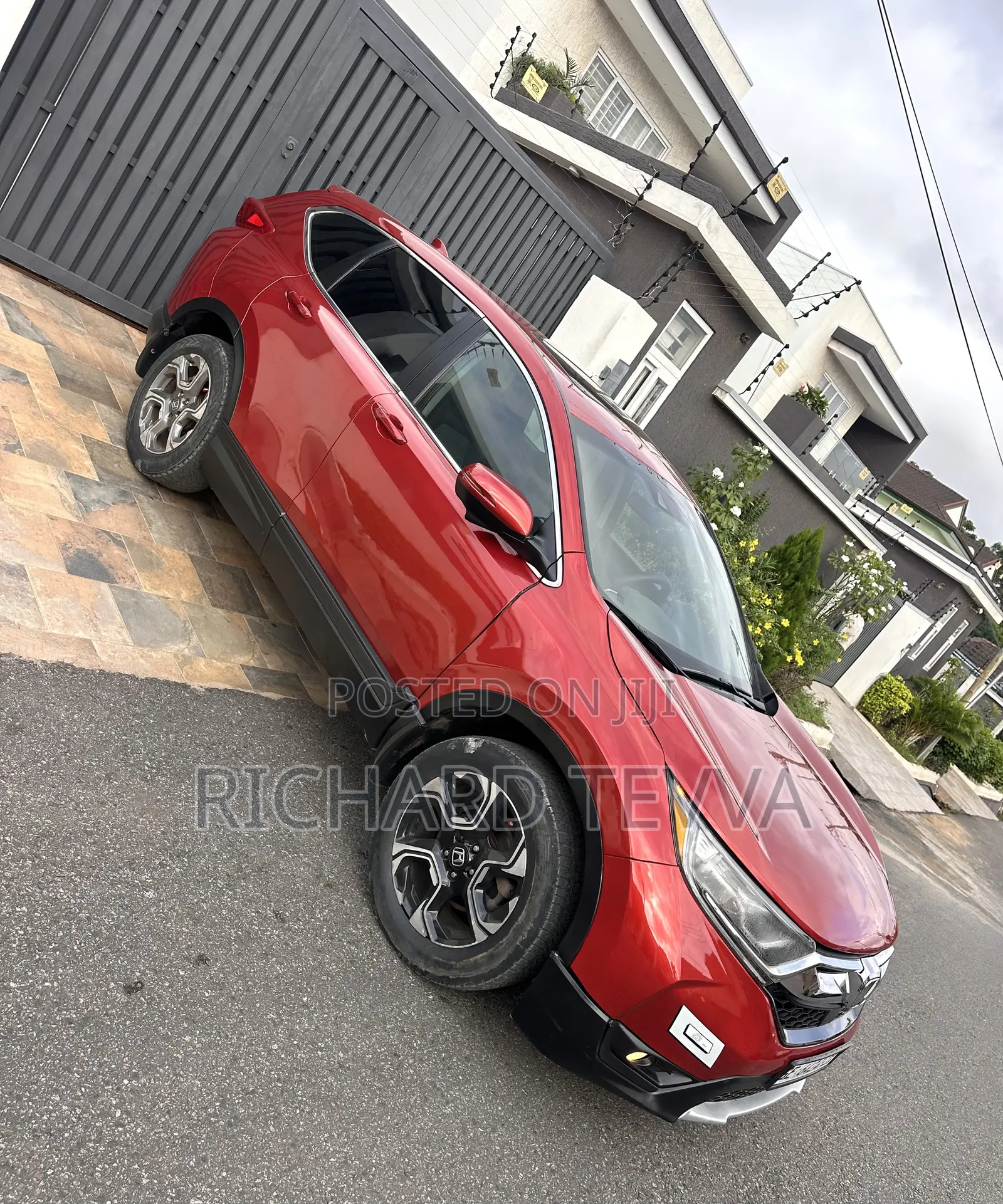 Honda CR-V EX-L 4dr SUV AWD (1.5L 4cyl CVT) 2017 Burgundy