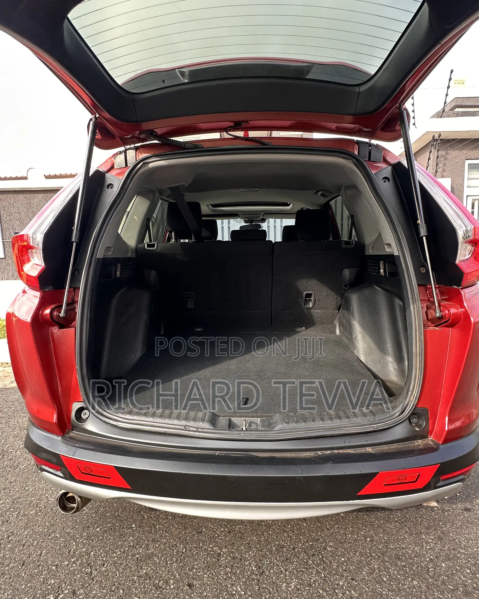 Honda CR-V EX-L 4dr SUV AWD (1.5L 4cyl CVT) 2017 Burgundy