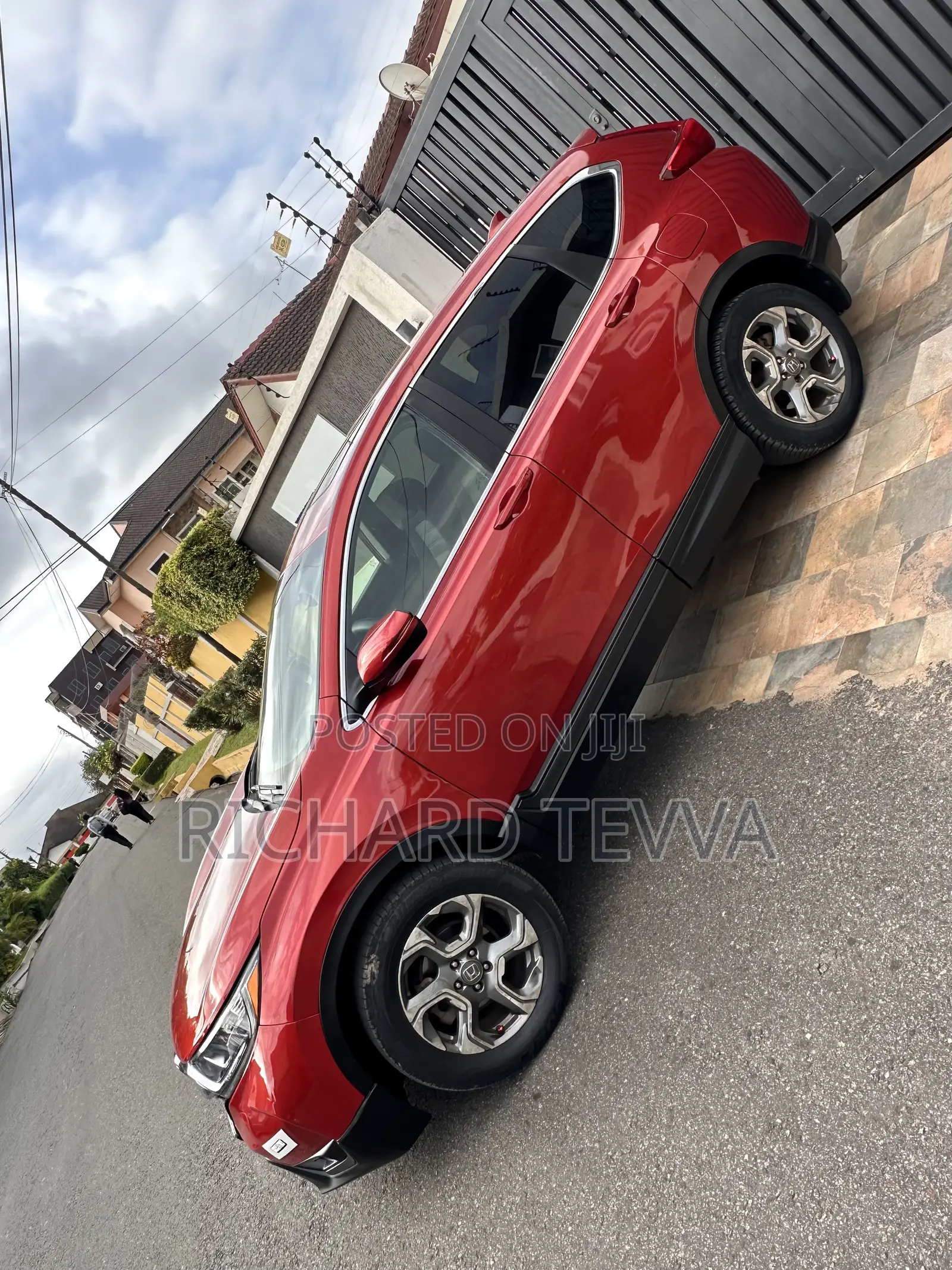 Honda CR-V EX-L 4dr SUV AWD (1.5L 4cyl CVT) 2017 Burgundy