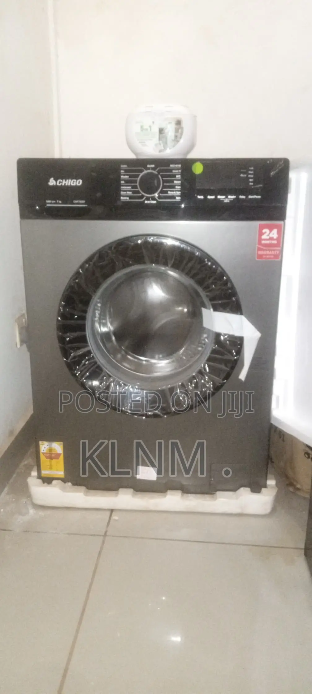 Open Box Chigo Front Load Fully Automatic Washing Machine. 7kg.