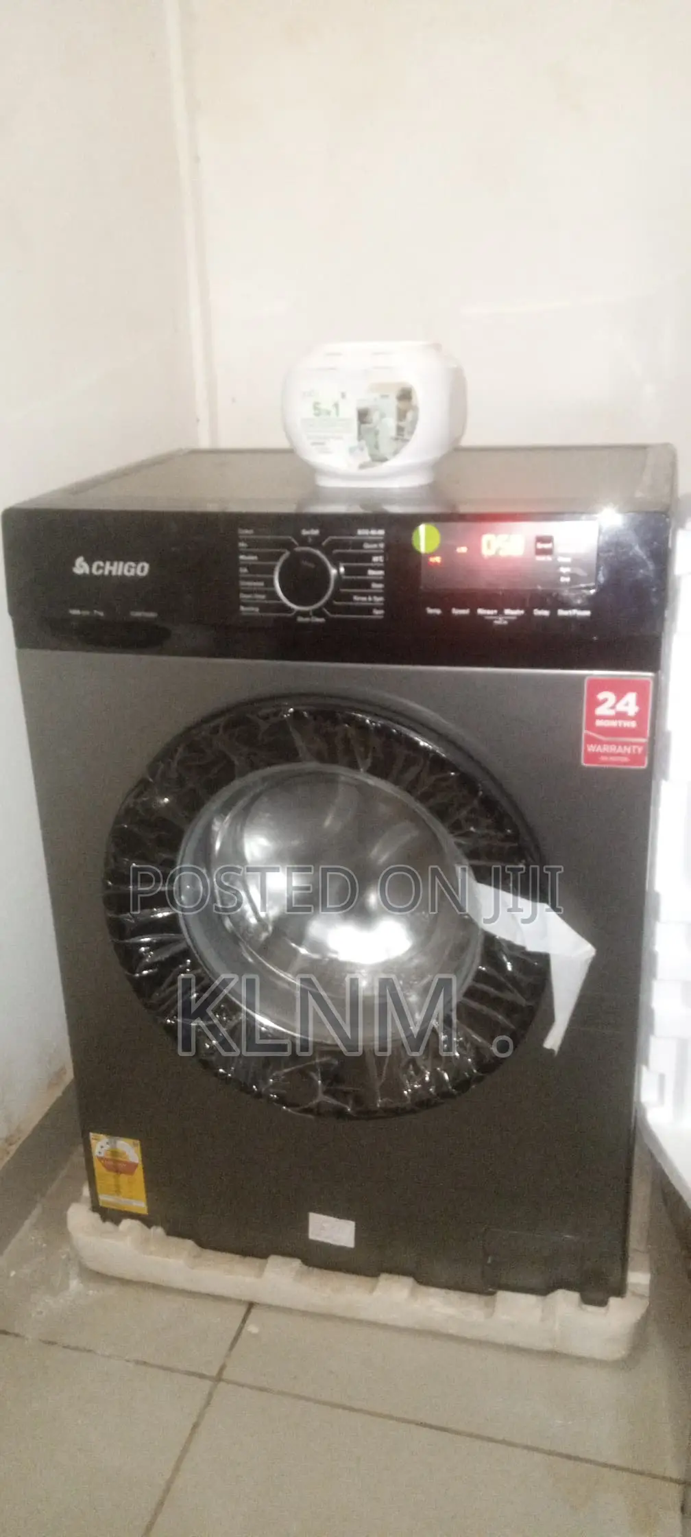Open Box Chigo Front Load Fully Automatic Washing Machine. 7kg.