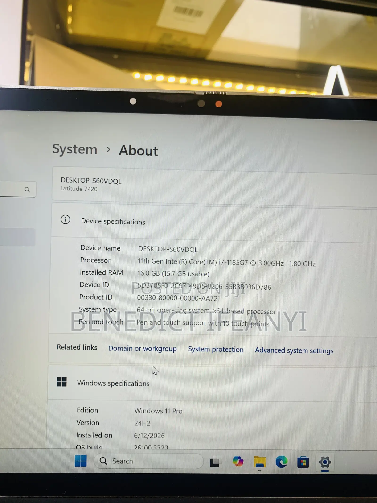 Laptop Dell Inspiron 14 7420 2-in-1 16GB Intel Core i7 SSD 256GB