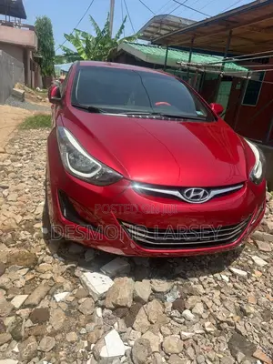 Hyundai Elantra 2015 Red