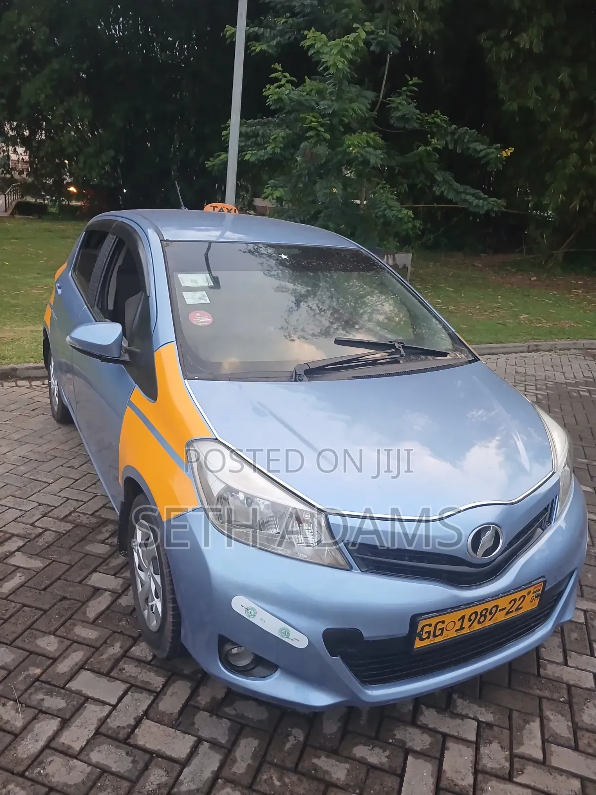 Toyota Vitz 2014 Blue