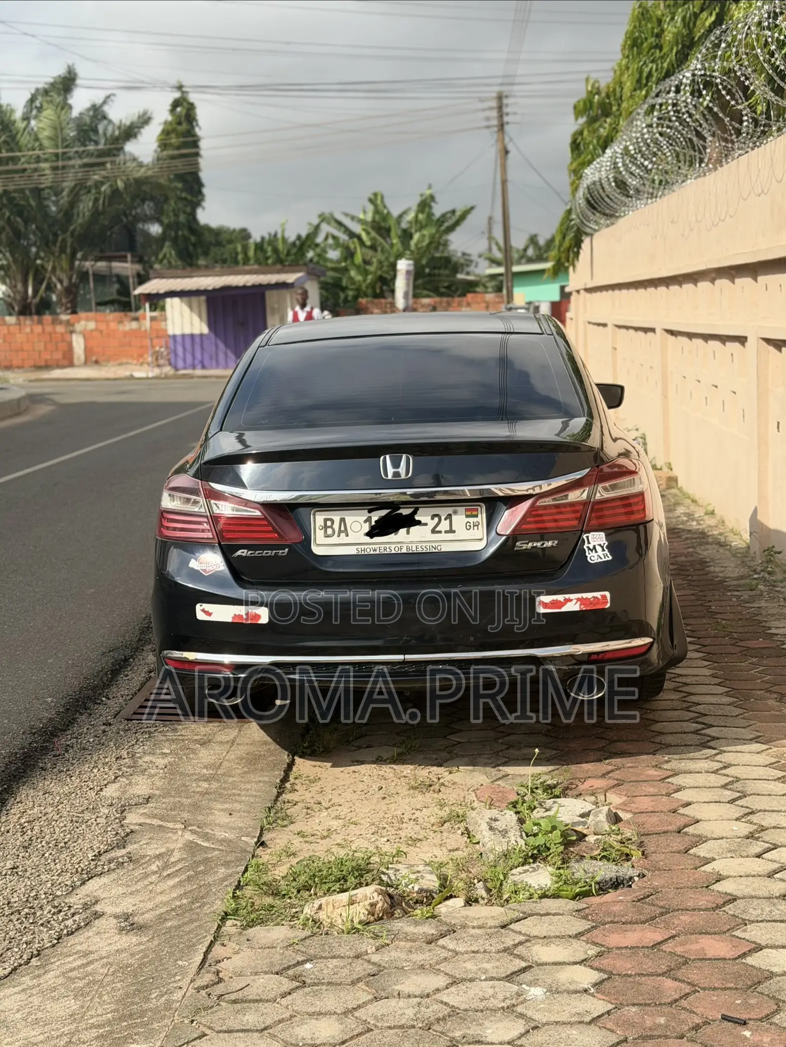 Honda Accord Sport 4dr Sedan (2.4L 4cyl CVT) 2015 Black