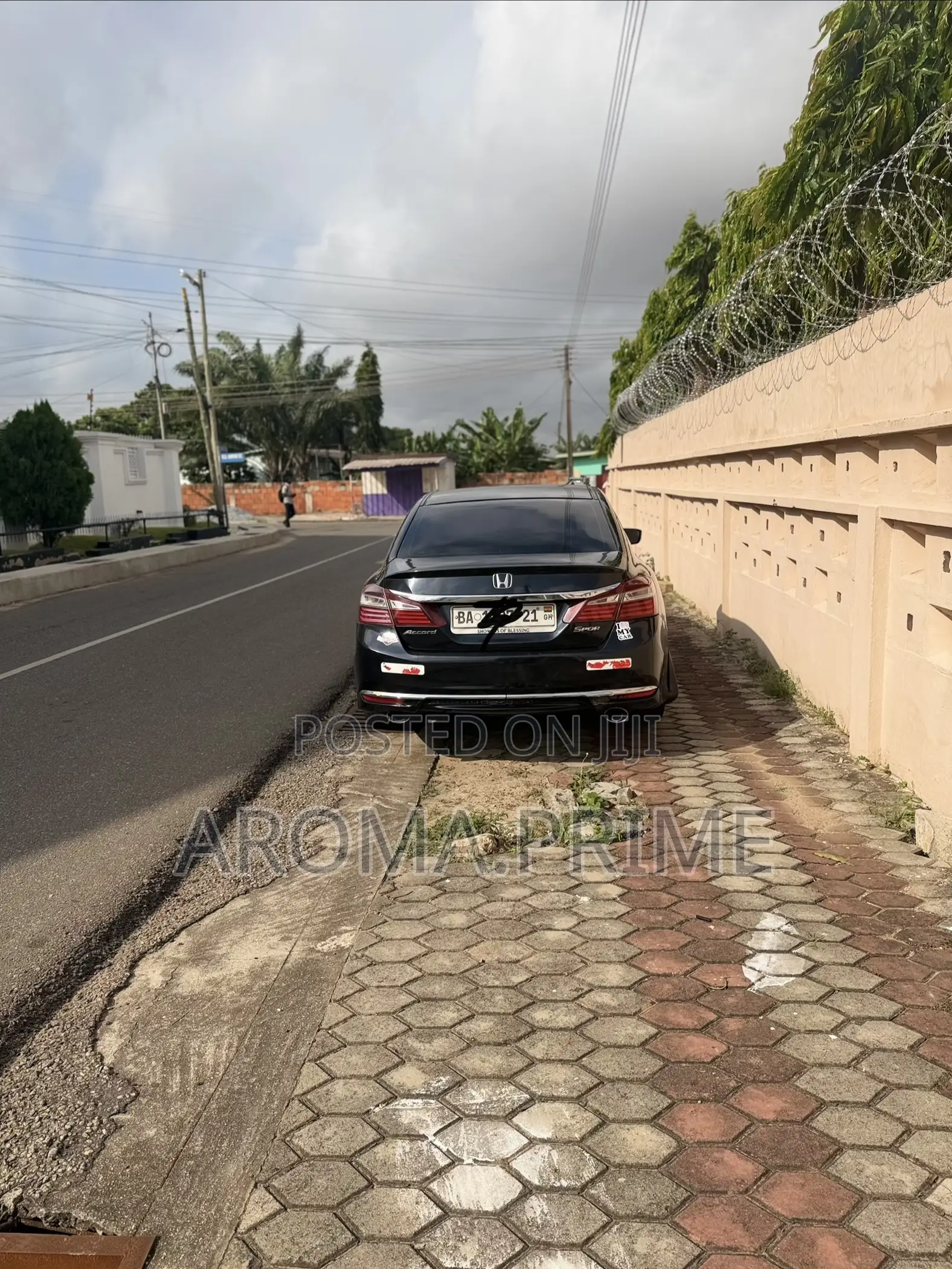 Honda Accord Sport 4dr Sedan (2.4L 4cyl CVT) 2015 Black