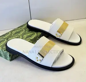 Men’S Leather Gucci Slippers