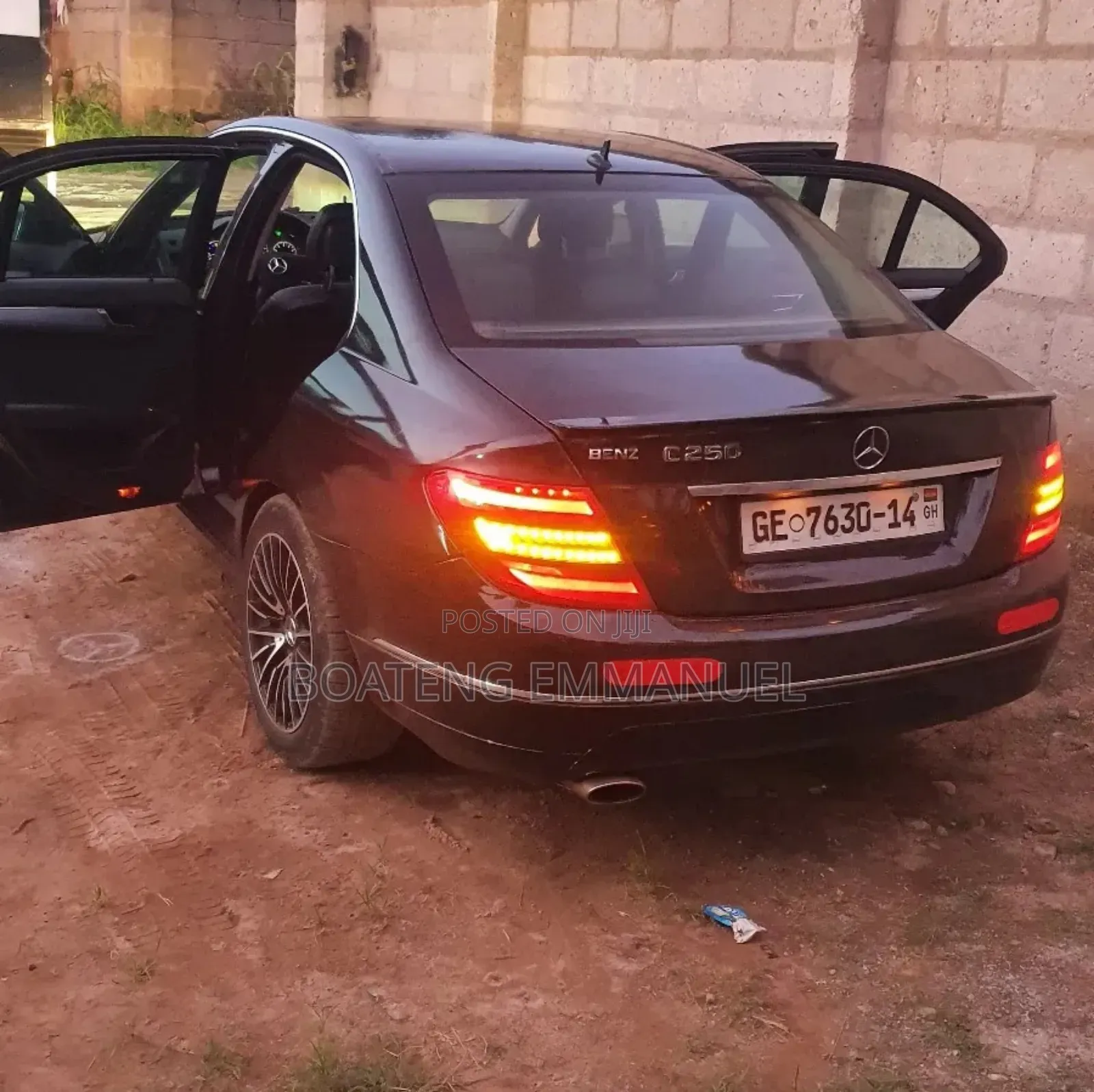 Mercedes-Benz C250 2013 Black